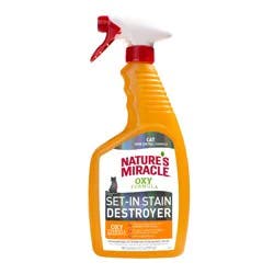 Nature's Miracle Orange-Oxy Power Just for Cats Stain & Odor Remover, 24 oz.