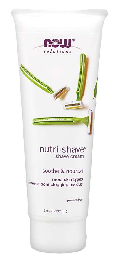 slide 1 of 1, NOW Solutions Nutri-Shave™ Shave Cream - 8 fl. oz., 8 fl oz