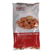 slide 1 of 1, Gordon Choice Breaded Pickle Chips, 40 oz