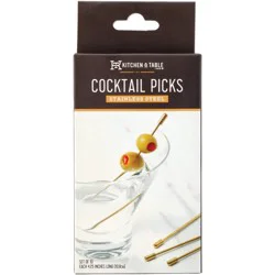 Kitchen & Table by H-E-B Stainless Steel Cocktail Picks