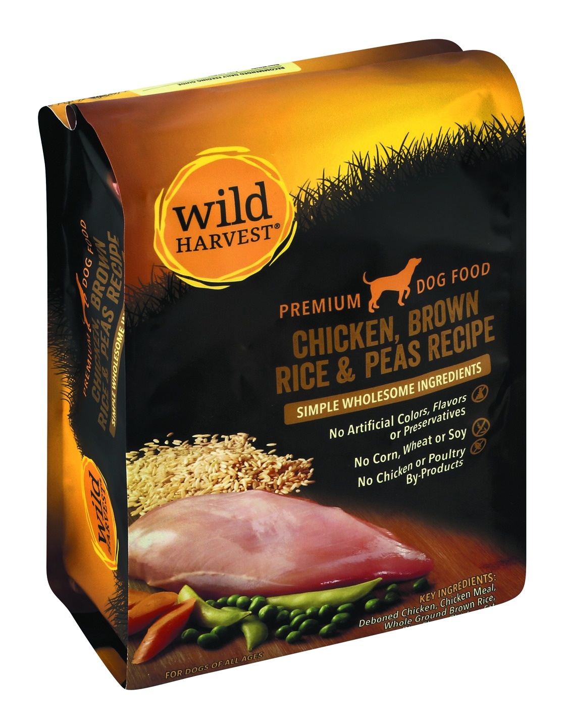 Wild Harvest Brown Rice Chicken Pea Dog Food 4 lb Shipt