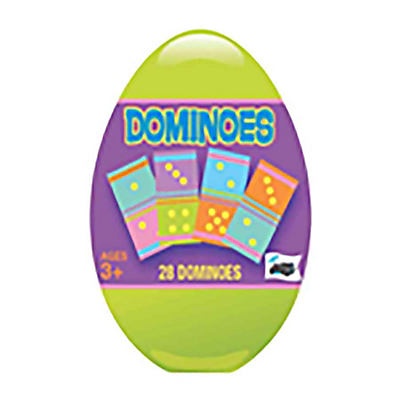 slide 1 of 1, Mello Smello Dominoes Filled Easter Gift Egg, 1 ct