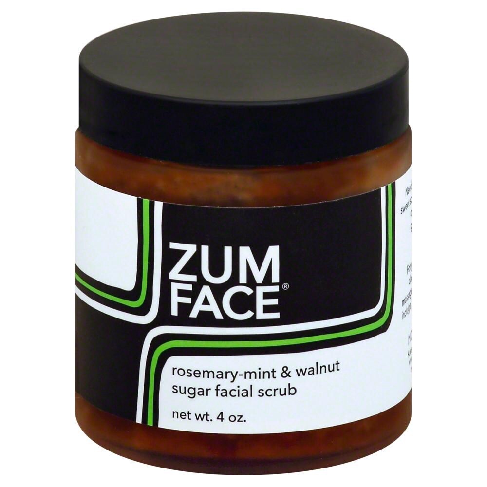 slide 1 of 1, Zum Face Sugar Facial Scrub 4 oz, 4 oz