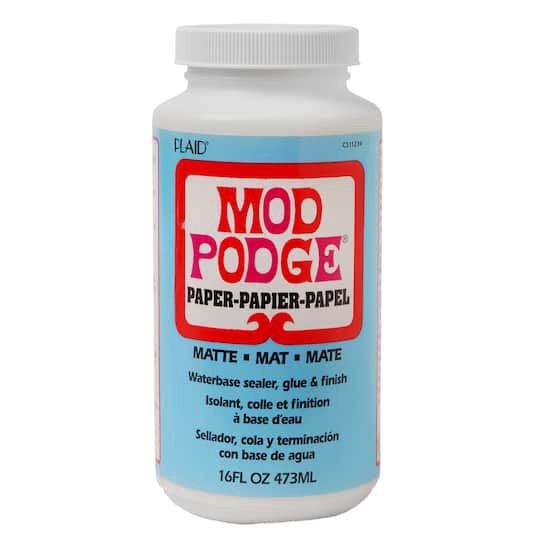 slide 1 of 2, Mod Podge Paper Matte Sealer, 16 oz