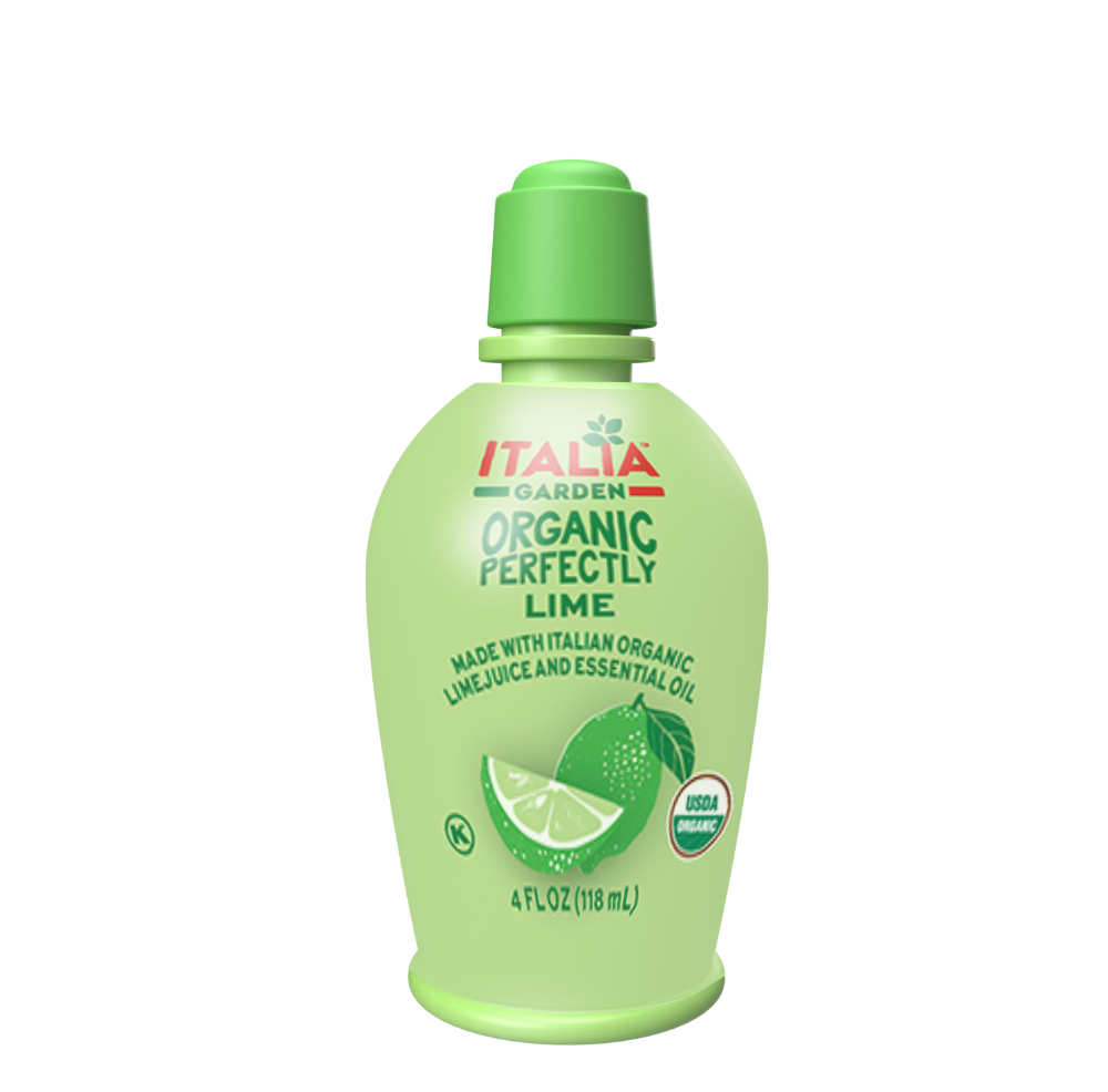 slide 1 of 2, Italia Garden Organic Perfectly Lime Juice, 4 fl oz