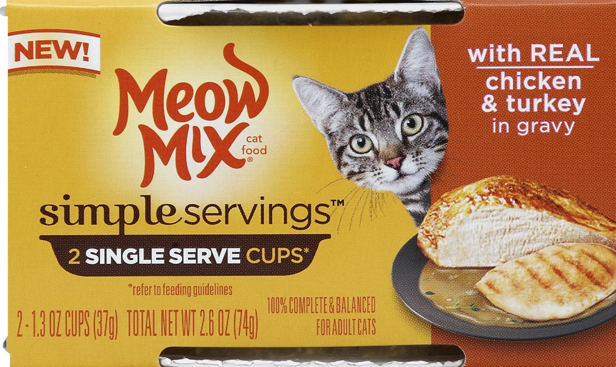 slide 1 of 9, Meow Mix Cat Food 2 ea, 2 ct