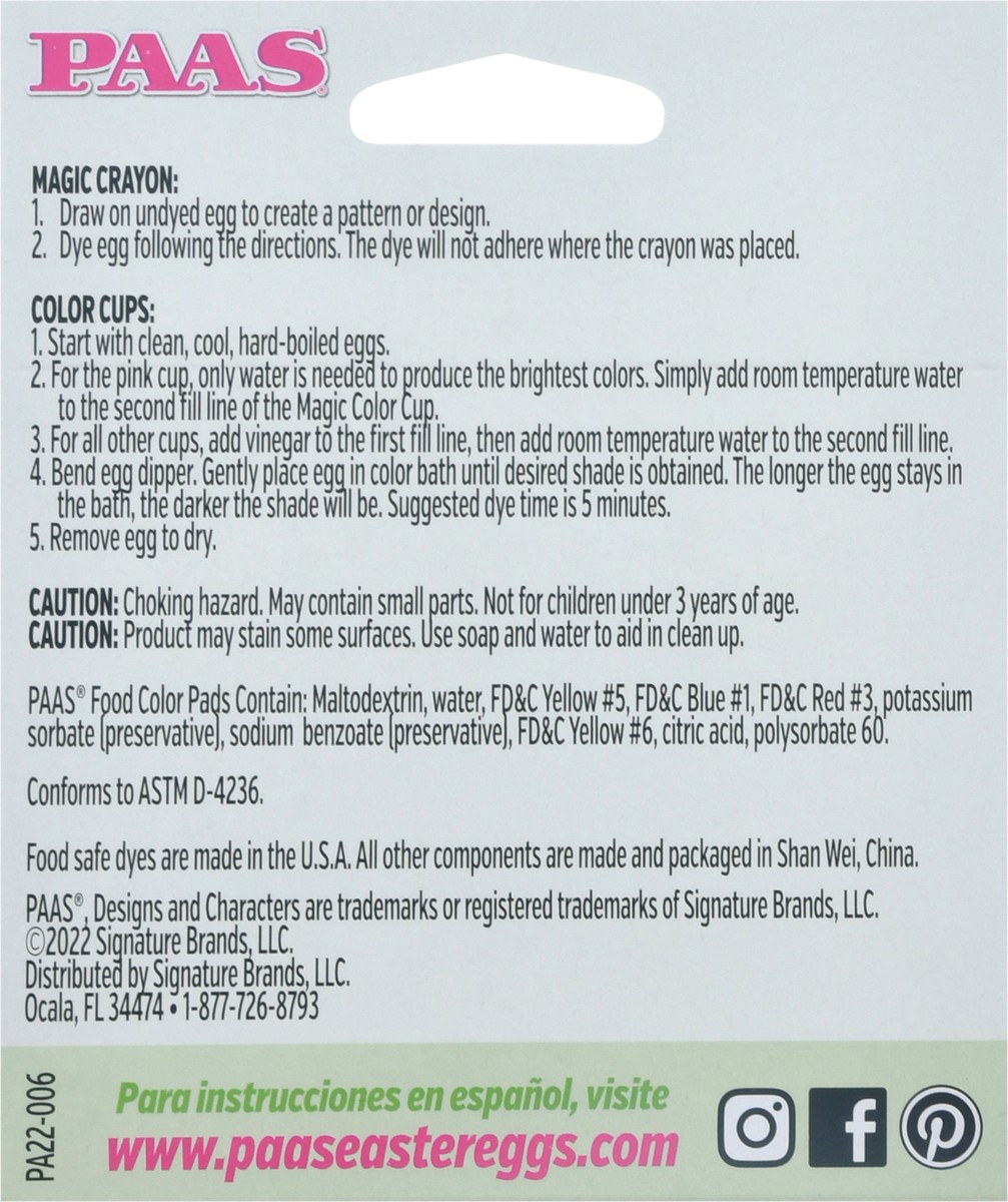 slide 6 of 9, PAAS Magical Color Cups, 1 ct