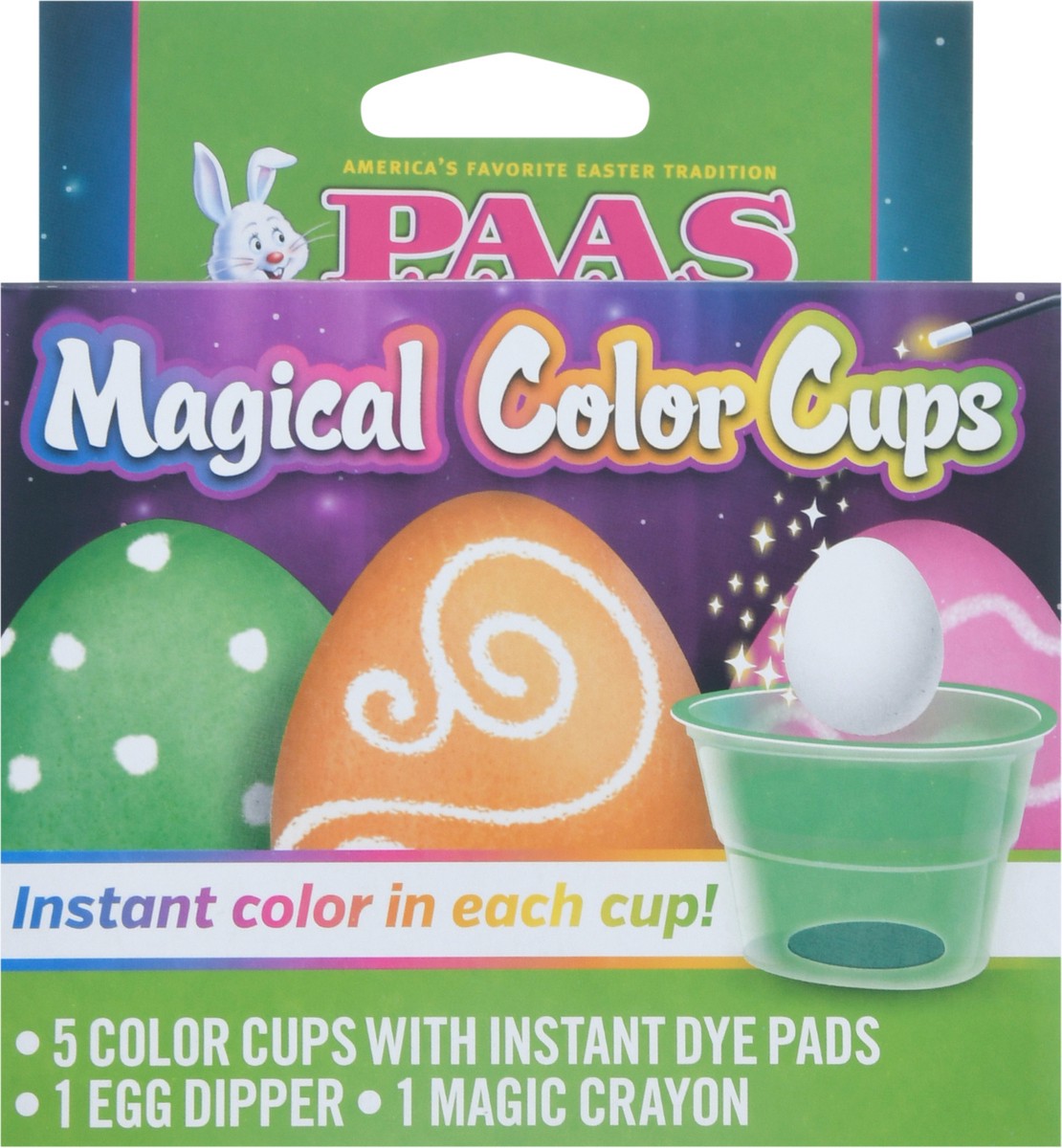 slide 9 of 9, PAAS Magical Color Cups, 1 ct