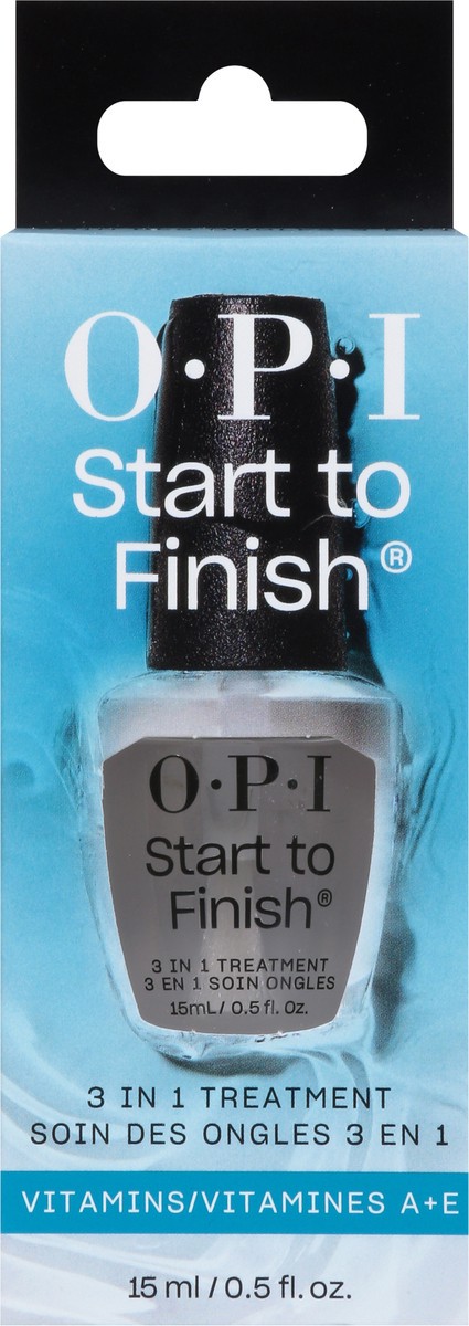 slide 6 of 9, OPI Start to Finish Vitamins A+E 3 in 1 Treatment 15 ml, 0.5 fl oz