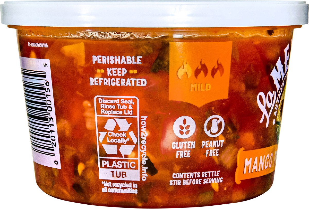 slide 6 of 13, La Mexicana Mango Peach Salsa 16oz, 16 oz