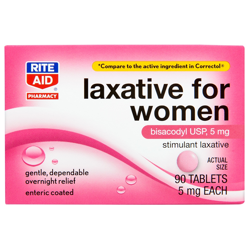 slide 1 of 1, Rite Aid Ra Womens Laxative, 90 ct