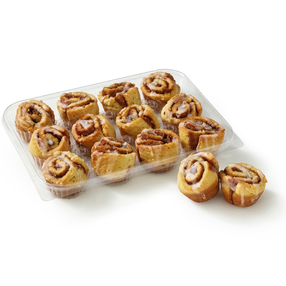 slide 3 of 3, Bakery Fresh Mini Cinnamon Rolls, 14.64 oz