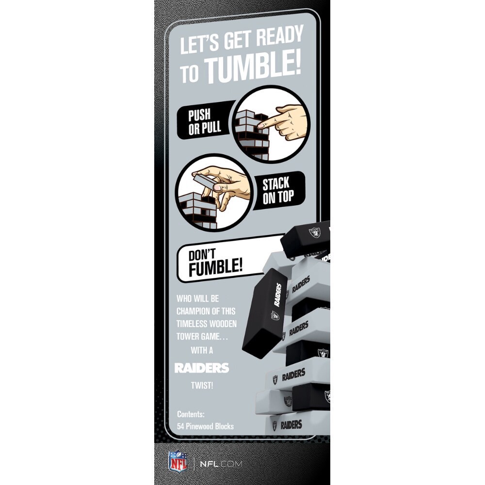 slide 3 of 4, LVR NFL Tumble Tower, 1 ct