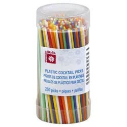 Premier Stylz Cocktail Picks, Plastic