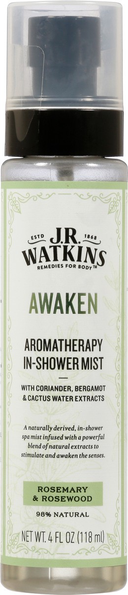 slide 1 of 9, J.R. Watkins Awaken In-Shower Mist, 4 fl oz