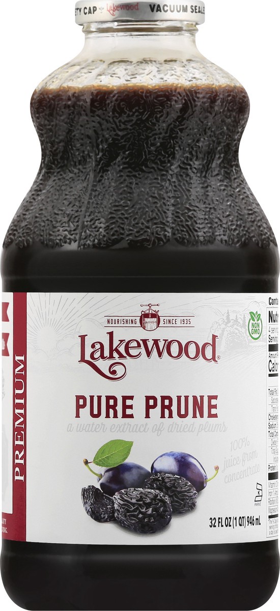 slide 2 of 12, Lakewood Pure Prune Juice, 32 fl oz