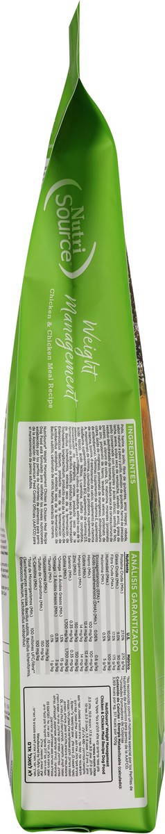 slide 13 of 14, NutriSource Weight Management Chicken & Chicken Meal Recipe Dog Food 26 lb, 26 lb