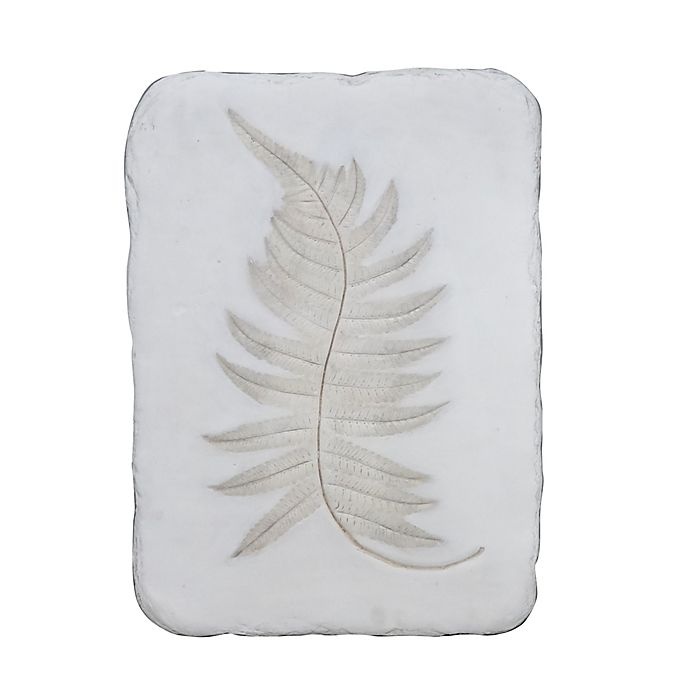 slide 1 of 1, Bee & Willow Home Bee & Willow Wild Fern 1 Botanical Plaque - White, 1 ct