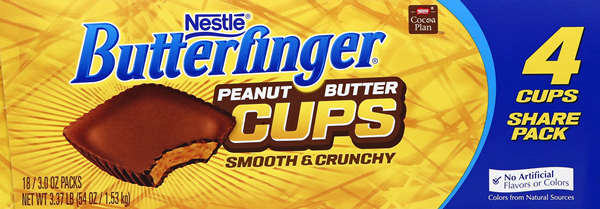 slide 1 of 1, Butterfinger Cups King Size, 18 ct