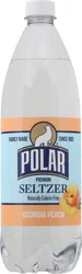 Polar Georgia Peach Premium Seltzer 33.8 fl oz