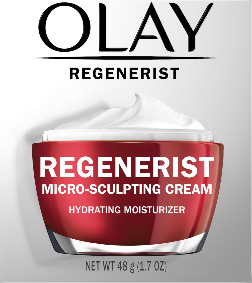slide 3 of 3, Olay Regenerist Micro-Sculpting Cream Face Moisturizer with Niacinamide - 1.7oz, 1.7 oz