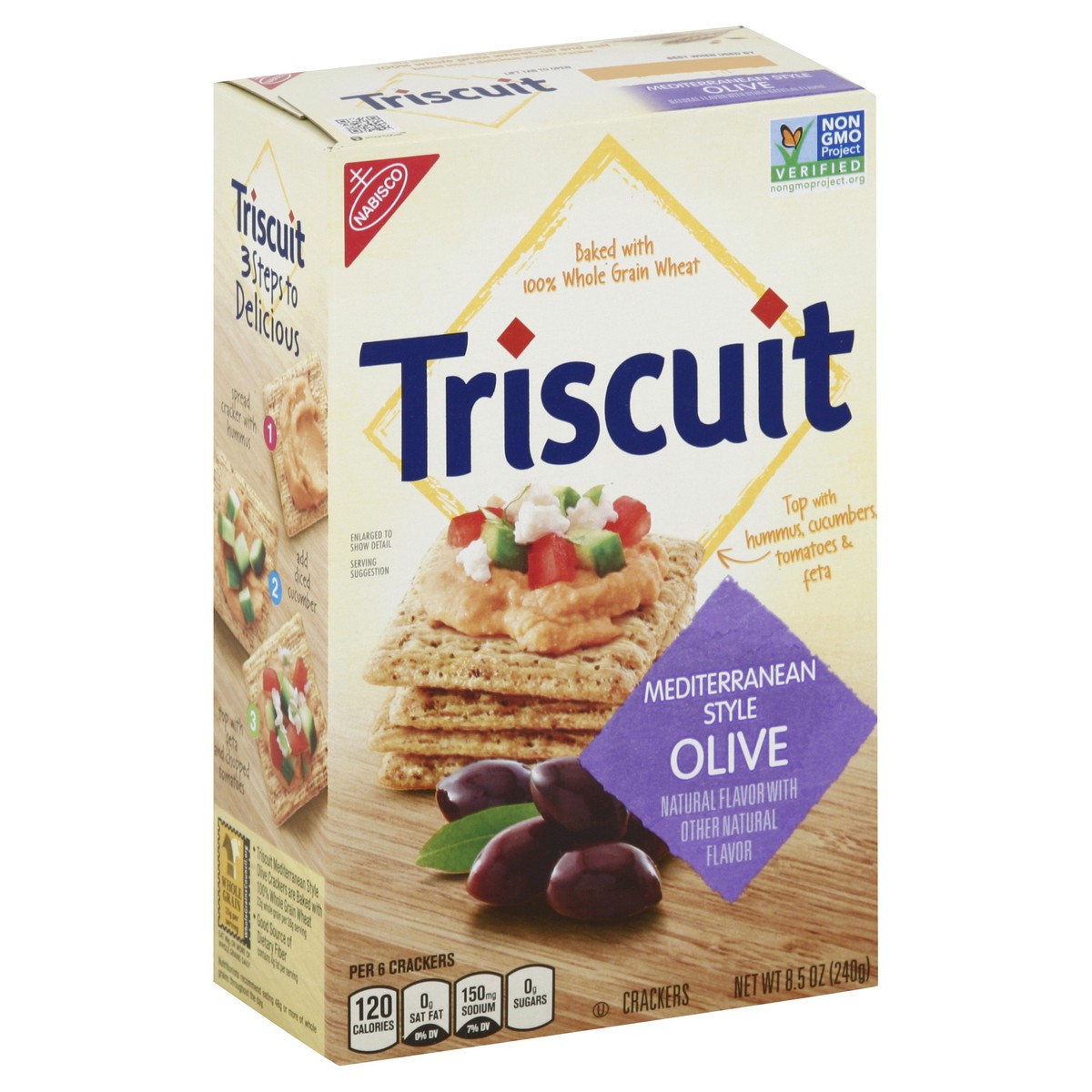 slide 5 of 5, Triscuit Crackers 8.5 oz, 8.5 oz