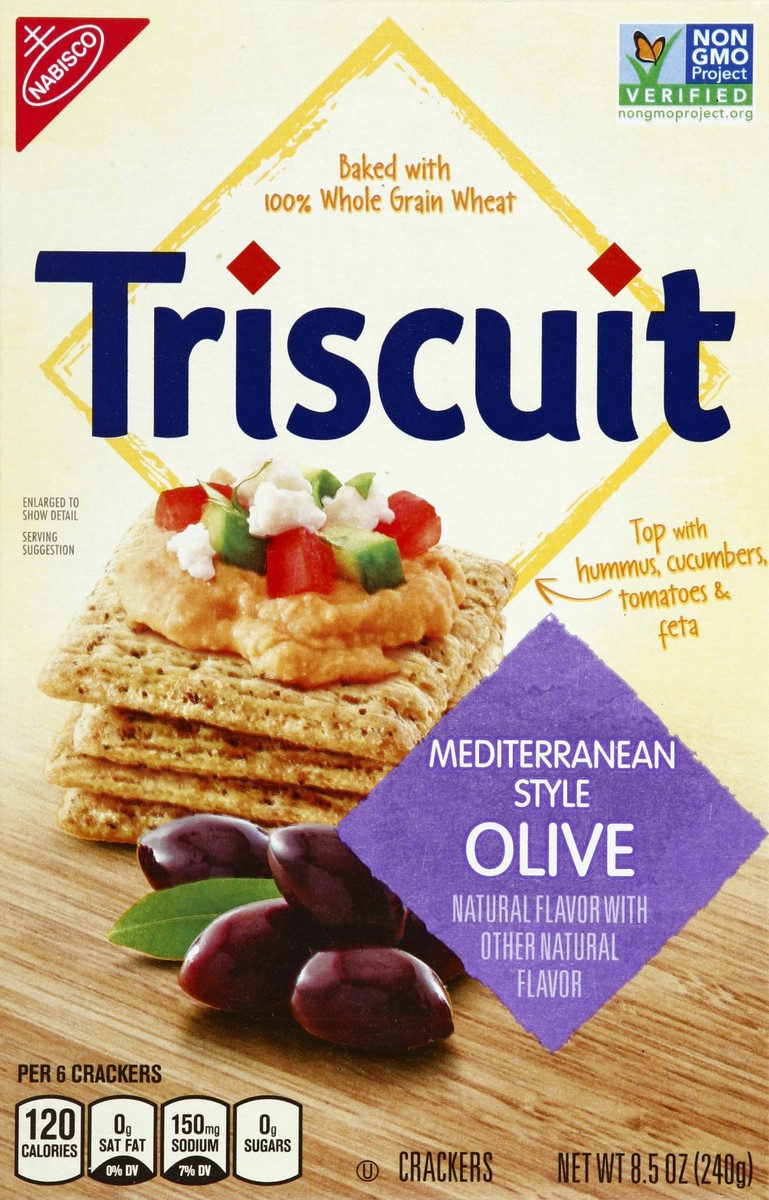 slide 1 of 5, Triscuit Crackers 8.5 oz, 8.5 oz