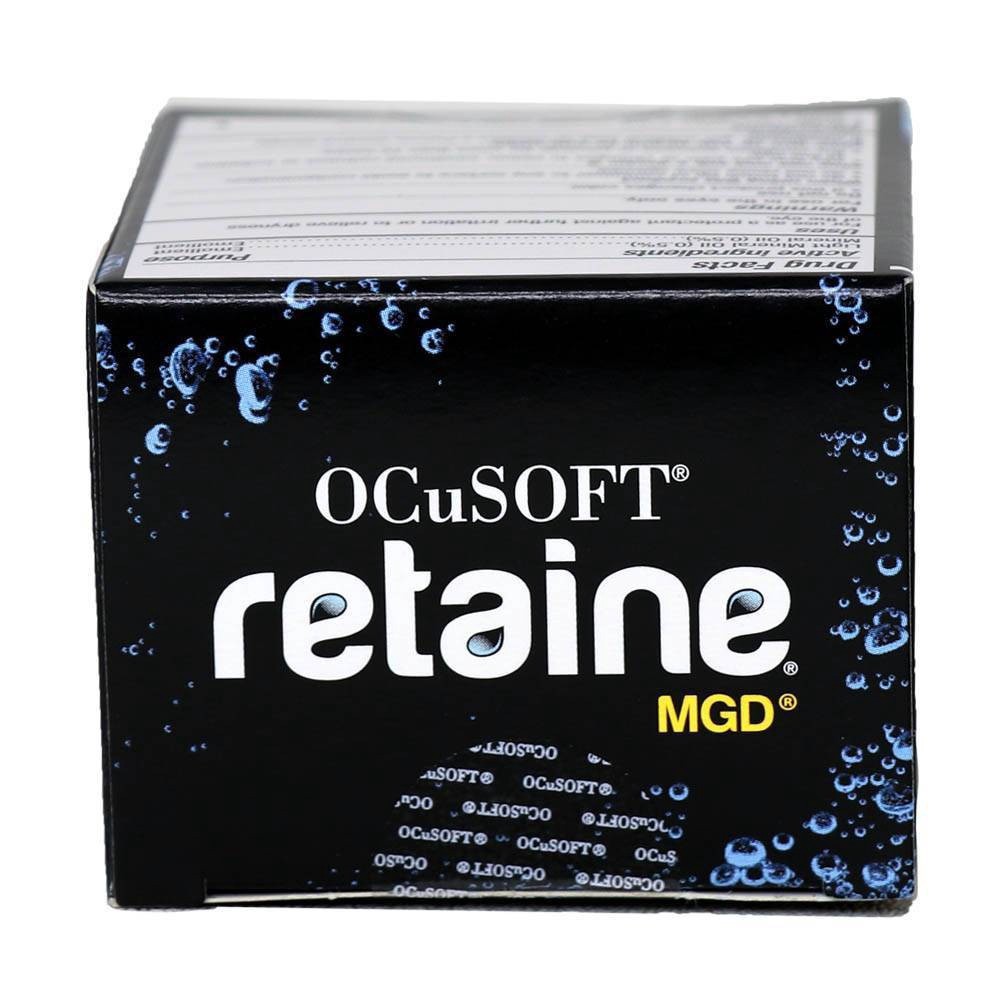 slide 4 of 6, OCuSOFT Retaine MGD Complete Dry Eye Relief Lubricant Eye Drops 30 Sterile Single-Dose Containers 0.01 fl oz, 30 ct