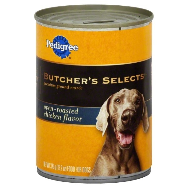 slide 1 of 1, Pedigree Food for Dogs, Oven-Roasted Chicken Flavor, 13.2 oz