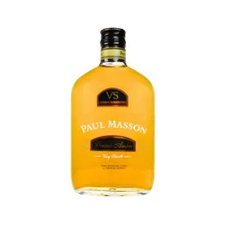 Paul Masson VS Grande Amber Brandy, 375ml, 80 Proof (40% ABV)