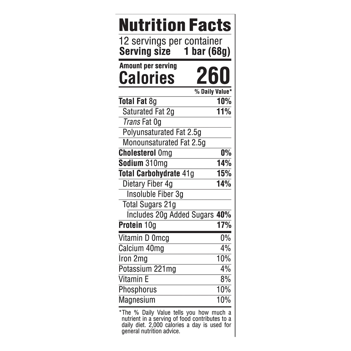 slide 5 of 10, Clif Bar Sweet & Salty Peanut Butter & Honey With Sea Salt Energy Bars, 12 ct; 2.4 oz