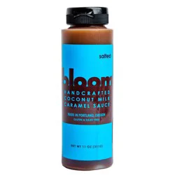 Winged Wellness Bloom Salted Coconut Caramel Sauce - 12 oz