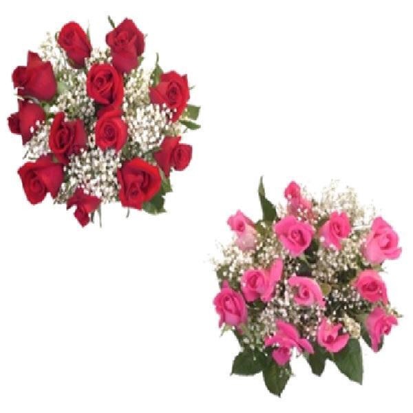 slide 1 of 1, 50Cm Dozen Rose Bouquet W, 1 ct