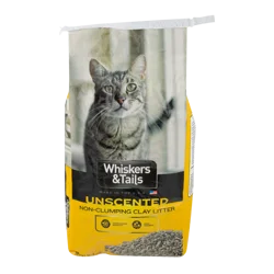 Whiskers & Tails Non-Clumping Clay Litter Unscented