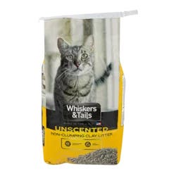 Whiskers & Tails Non-Clumping Clay Litter Unscented