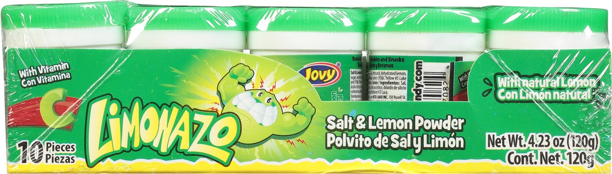 slide 8 of 9, Jovy Limonazo Salt & Lemon Powder with Natural Lemon 10 ea, 10 ct