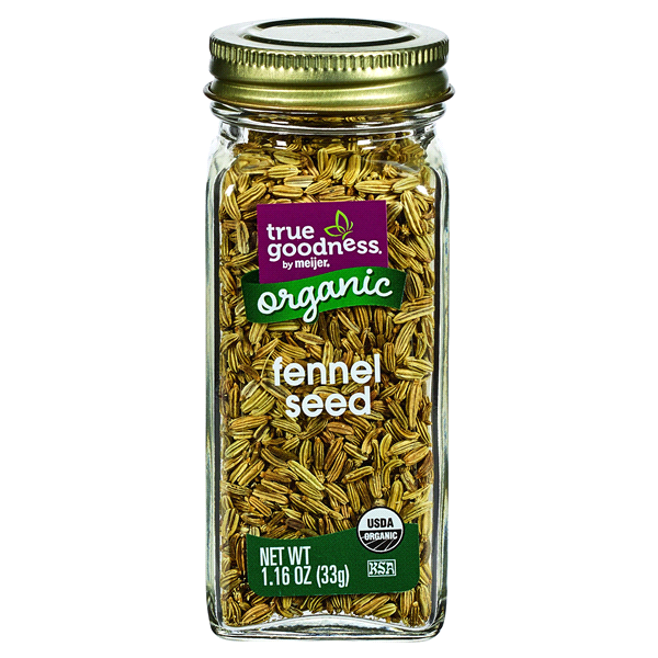 slide 1 of 2, True Goodness Organic Fennel Seed, 1.16 oz