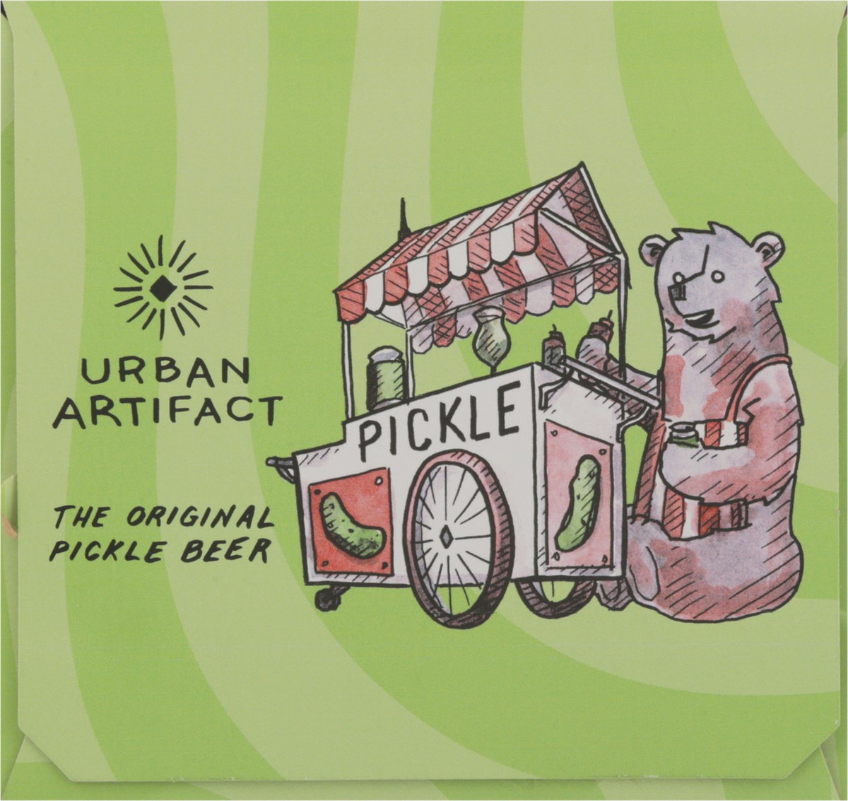 slide 11 of 11, Urban Artifact The Original Pickle Beer 6 - 12 oz Cans, 6 ct; 12 fl oz