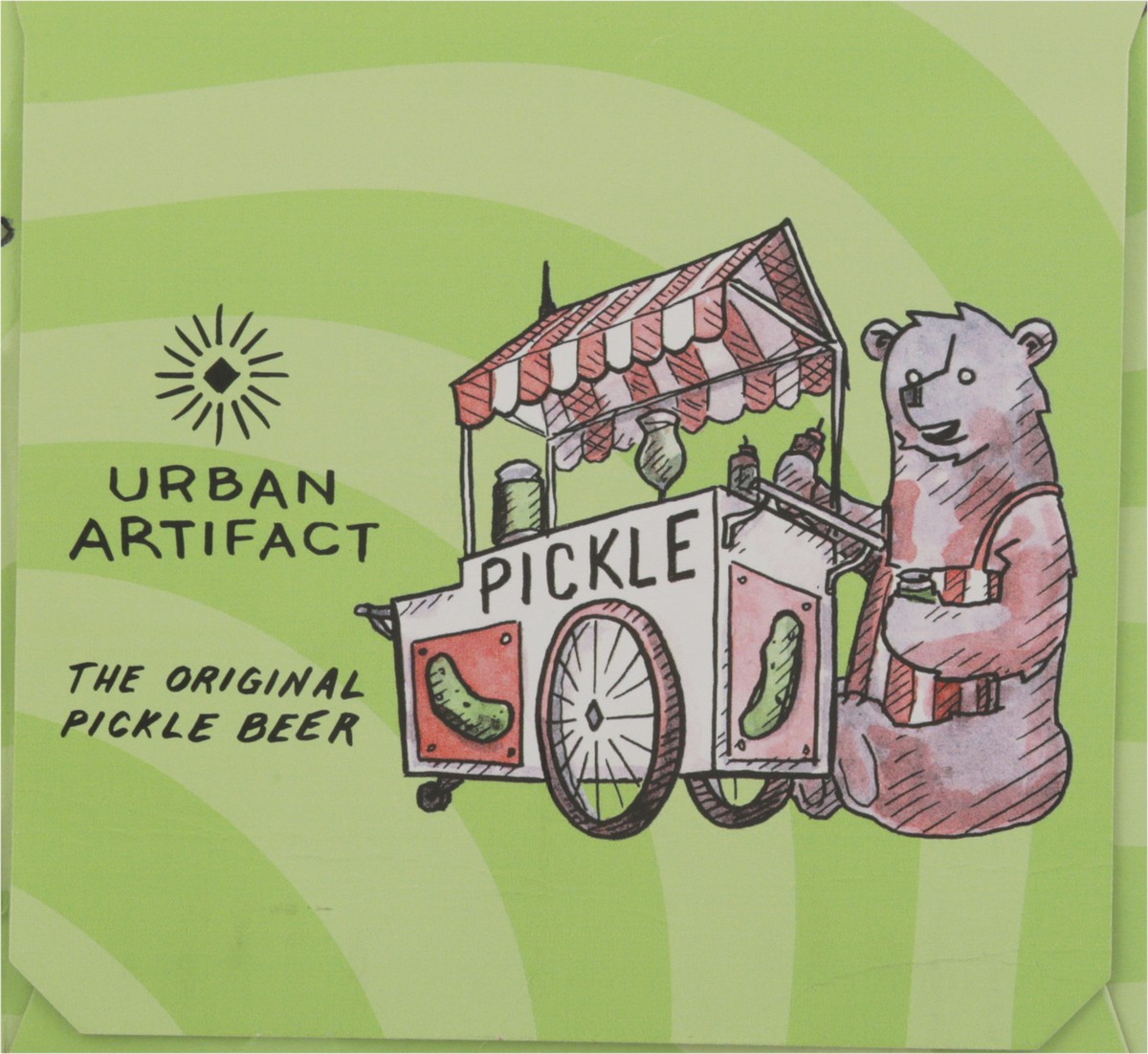 slide 5 of 11, Urban Artifact The Original Pickle Beer 6 - 12 oz Cans, 6 ct; 12 fl oz