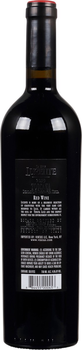 slide 5 of 10, Lucente Toscana Tenuta Luce Red Wine 750 ml, 750 ml
