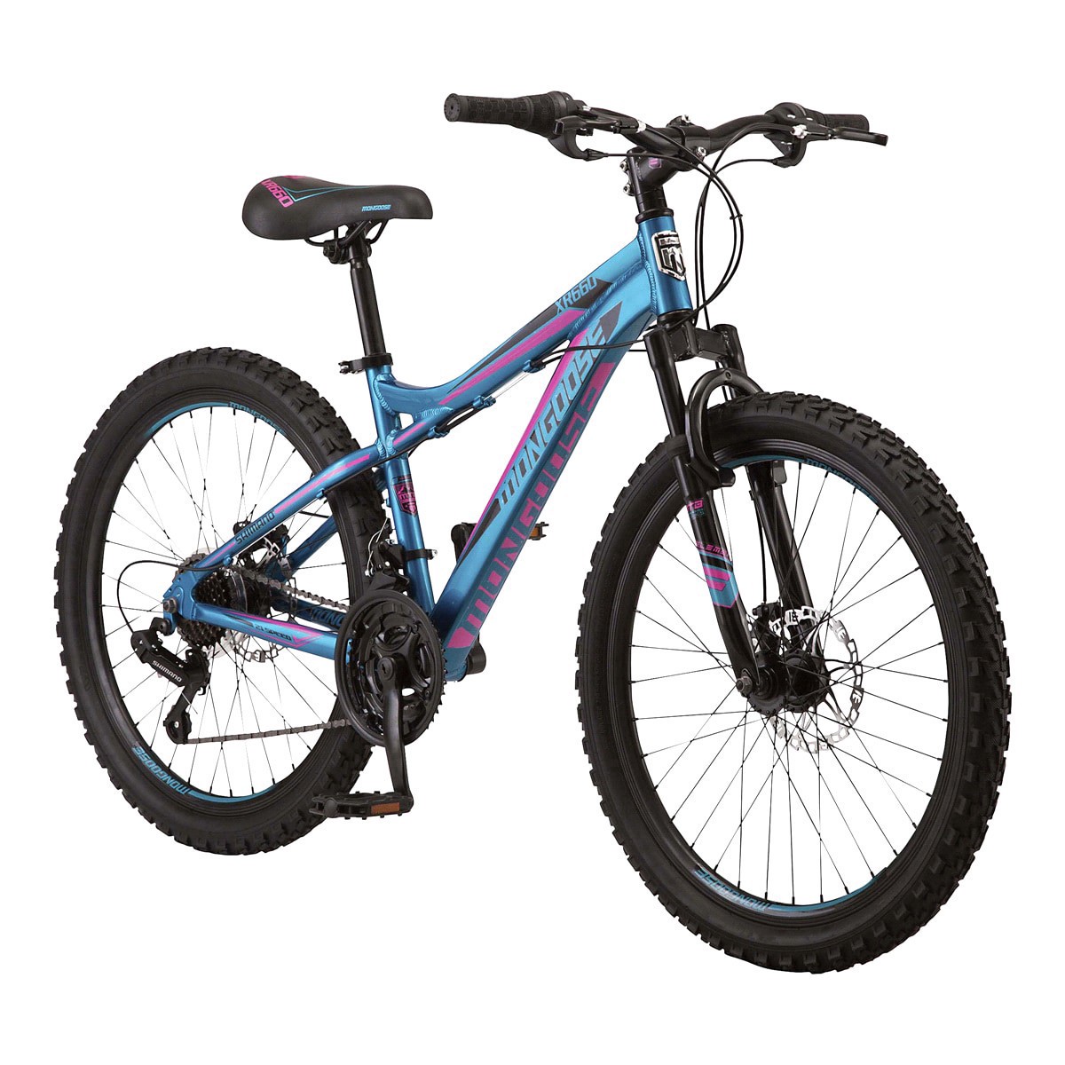 slide 1 of 1, Mongoose Girl's 24" XR660 Mountain Bike, 1 ct