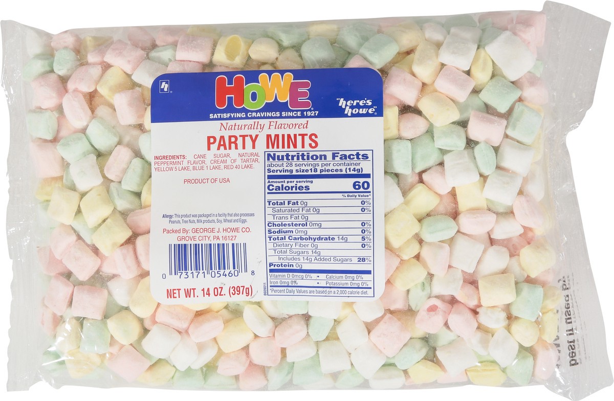 slide 7 of 9, Howe Party Mints - 14 Oz, 14 oz