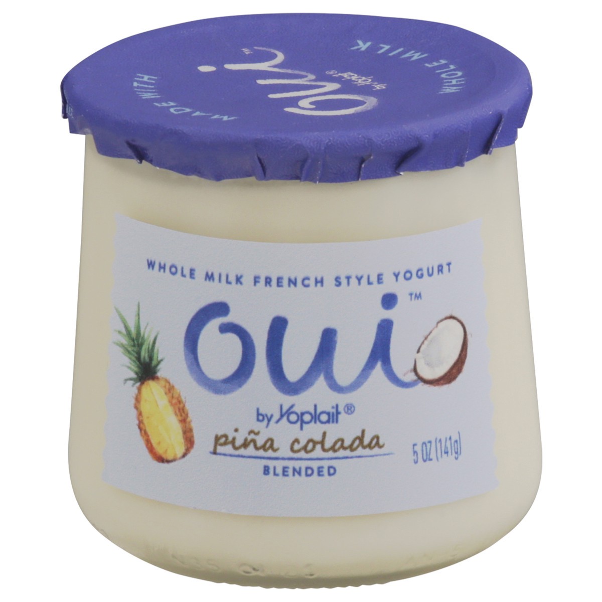 slide 8 of 14, Yoplait Oui Pina Colada, 5 oz