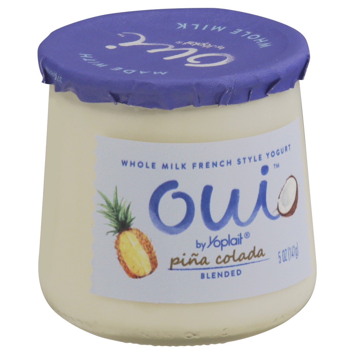 slide 13 of 14, Yoplait Oui Pina Colada, 5 oz