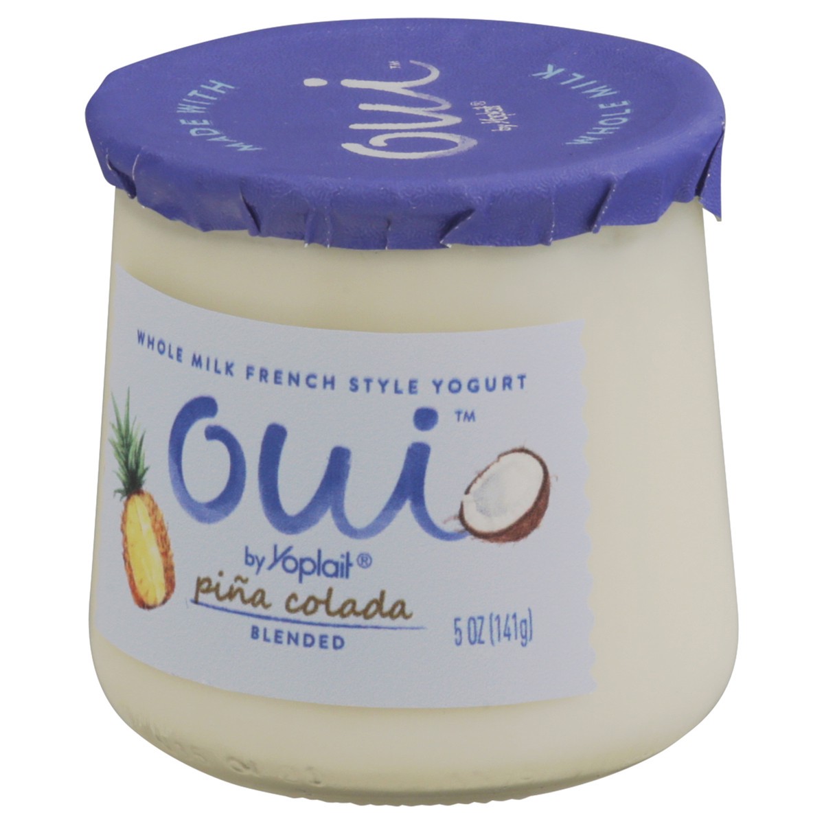 slide 6 of 14, Yoplait Oui Pina Colada, 5 oz