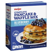 slide 17 of 29, Meijer Blueberry Pancake & Waffle Mix, 28 oz