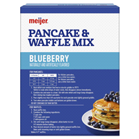 slide 20 of 29, Meijer Blueberry Pancake & Waffle Mix, 28 oz