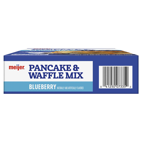 slide 7 of 29, Meijer Blueberry Pancake & Waffle Mix, 28 oz