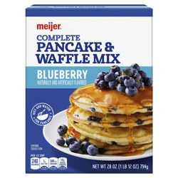 Meijer Blueberry Pancake & Waffle Mix