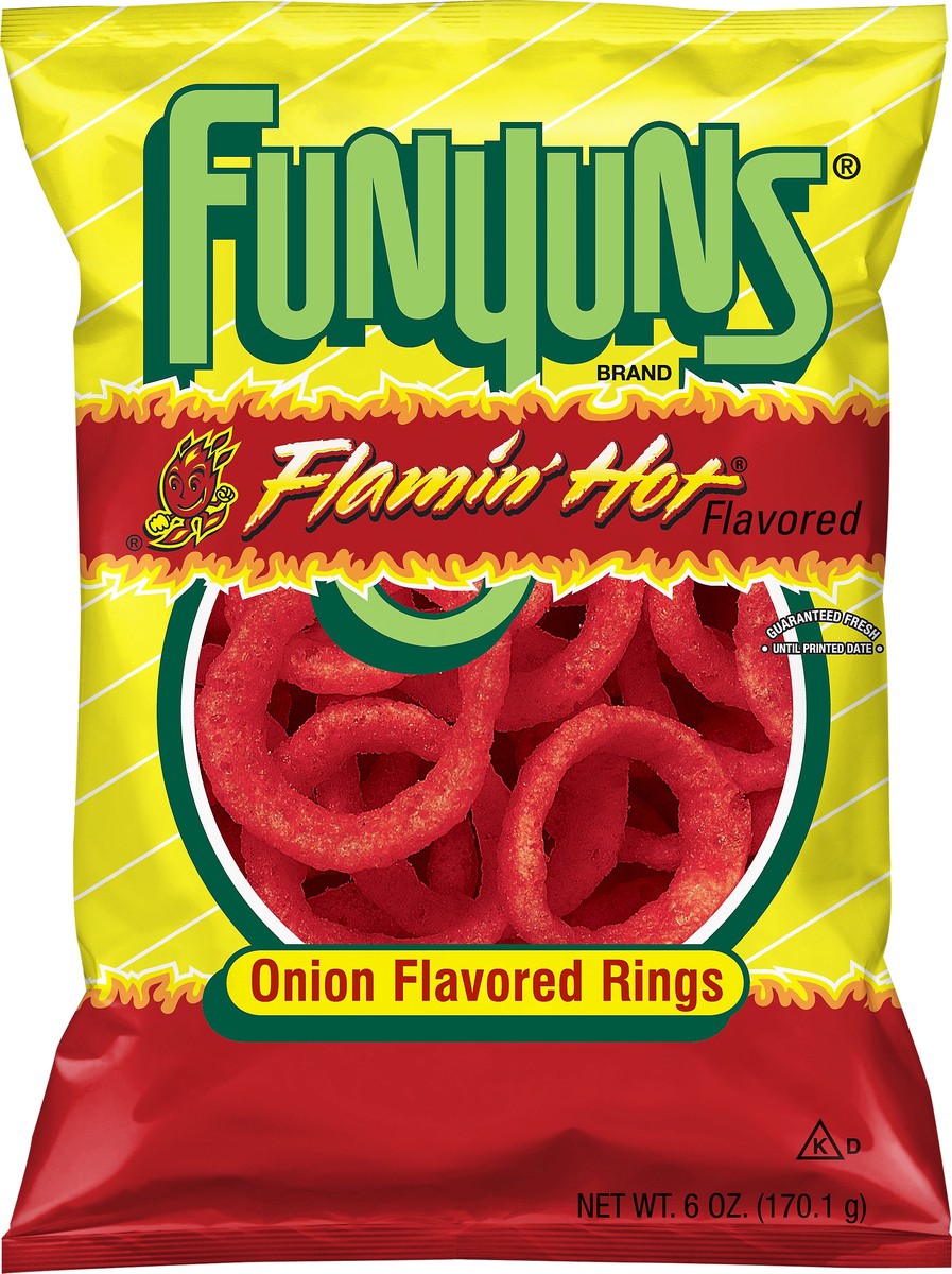 slide 3 of 4, Funyuns Onion Flavored Rings, 6 oz